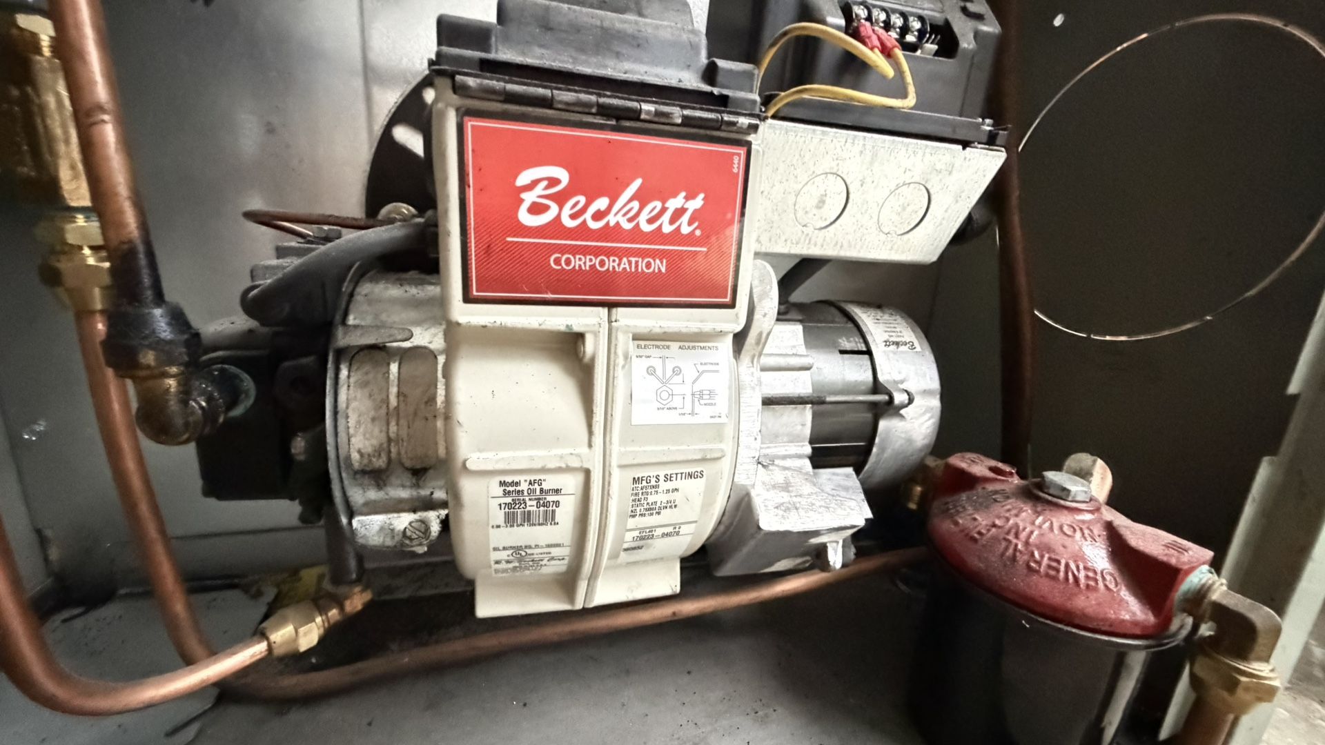 Free Oil Furnace Works Well