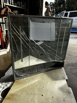 Medicine Cabinet W Mirror Led Lights