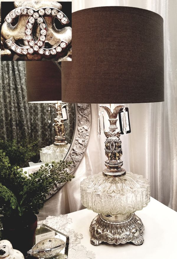 Cc Silver Cherub Lamp W Drop Crystals For In Mesa Az Cc Silver Cherub Lamp W Drop Crystals For In Mesa Az Offerup