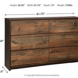 Ashley’s Furniture Windlore Dresser and Nightstand