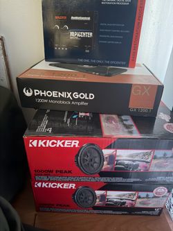 Subwoofers , complete sound system