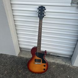 Great 😊 Gibson Les Paul Junior Jr Baldwin Talent Electric Guitar Sunburst Billie