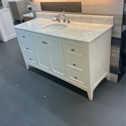 60” Single vanity