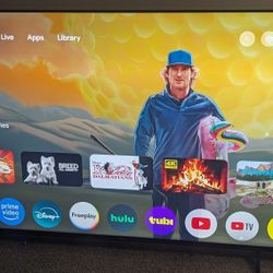 65 Inch Hisense TV 4K HD (Dolby Vision)
