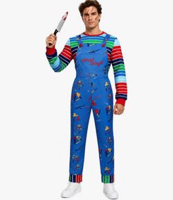 Chucky Good Guys Halloween Costume Adult size Medium