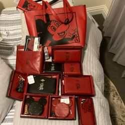 New With Tags! Coach Disney Mickey Mouse 14 Piece Collector Set