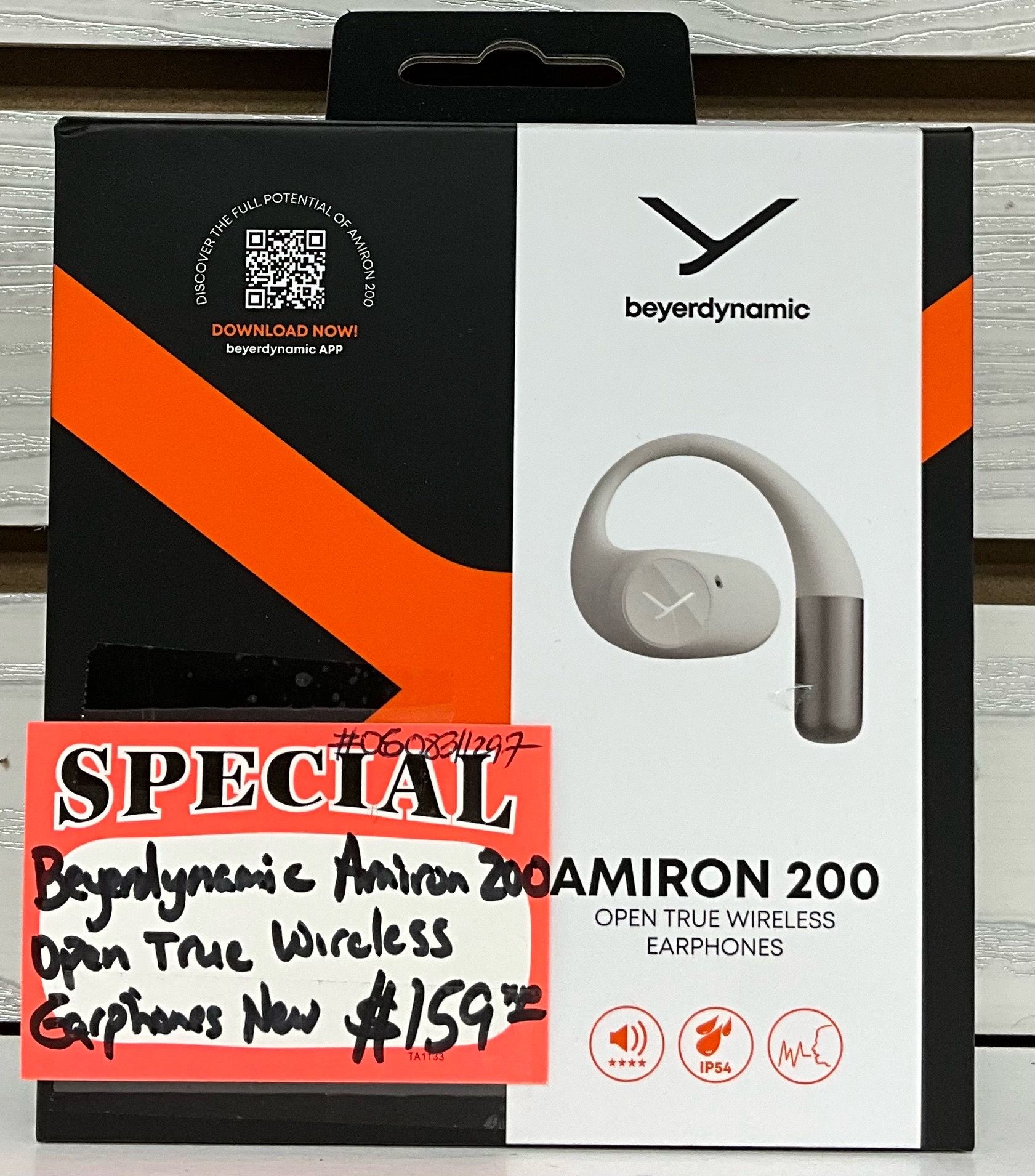 Beyerdynamic Amiron 200 Open True Wireless Earphones New