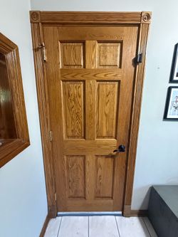 Solid oak doors