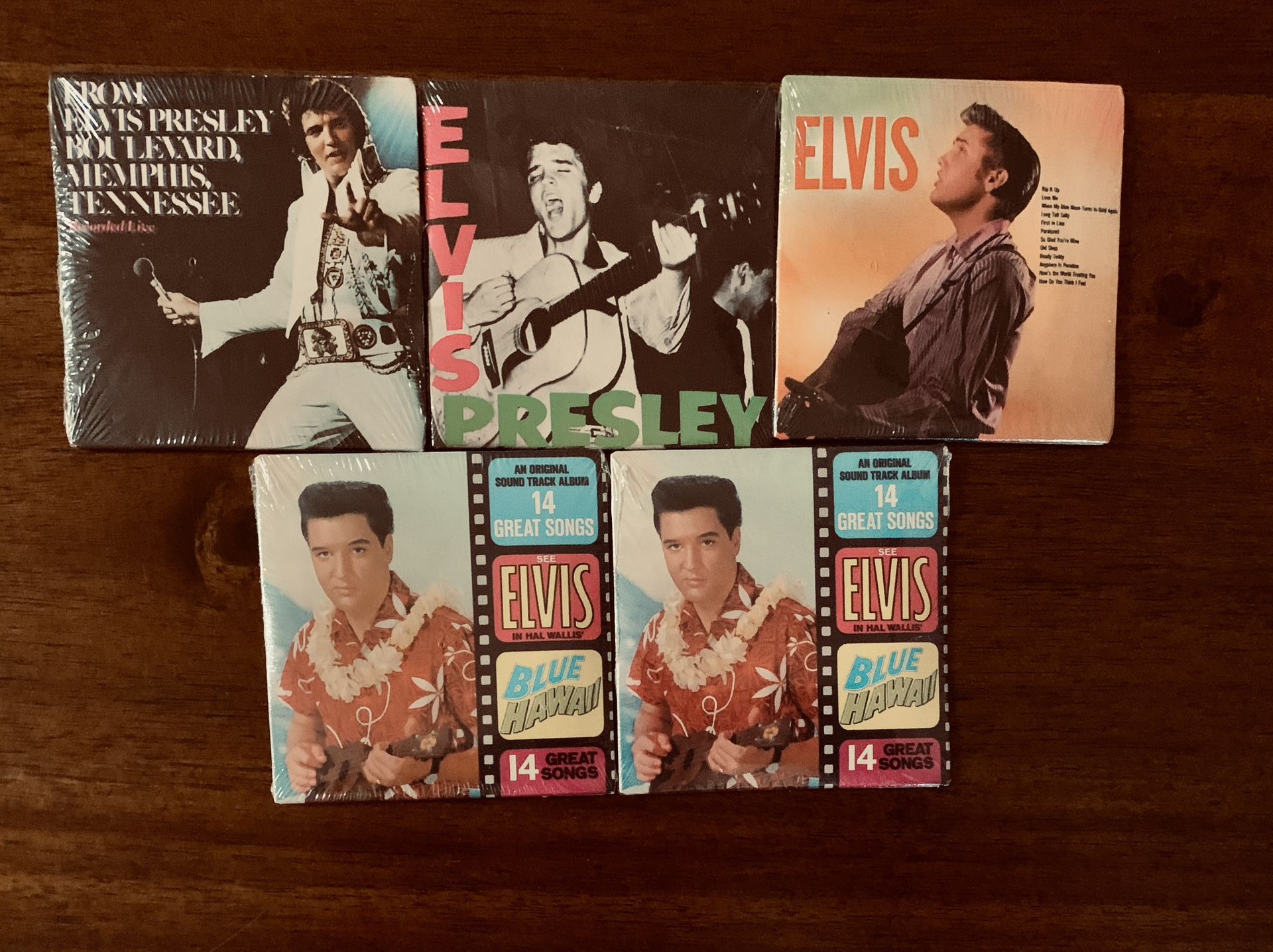 Vintage ELVIS ChuBops- lot of 5--#41 (2), 42, 45 and 46