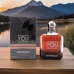 Emporio Armani StrongerWithYou Absolutely Parfum 100ml 3.3fl oz Brand New Sealed