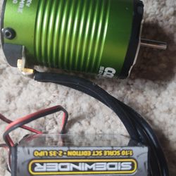 10th scale Castle creations sidewinder SCT 3800 KV brushless combo 100,000 revolutions per minute