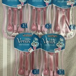 5x Gillette Venus Sensitive All For $20
