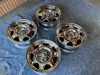 16” VOLKSWAGEN VANAGON- BUS- COMBY- MERCEDES 16” Aluminum Ultra Lights Wheels - chrome  POLISH FACE