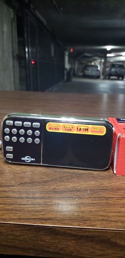 Bluetooth portable speaker w/sd card