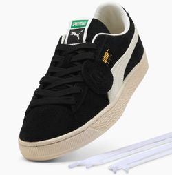 Puma Charles F. Stead Suede (Black/White): Men’s 8.5