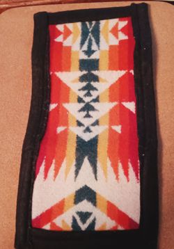 Southwestern Wool Blanket Fabric Wallet