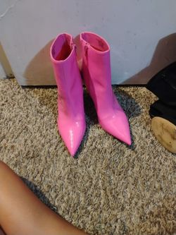 New Pink Boots