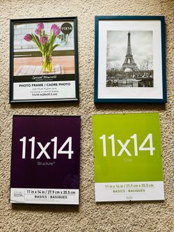 Set of 4 Picture Frames – 11x14 Photo Frames