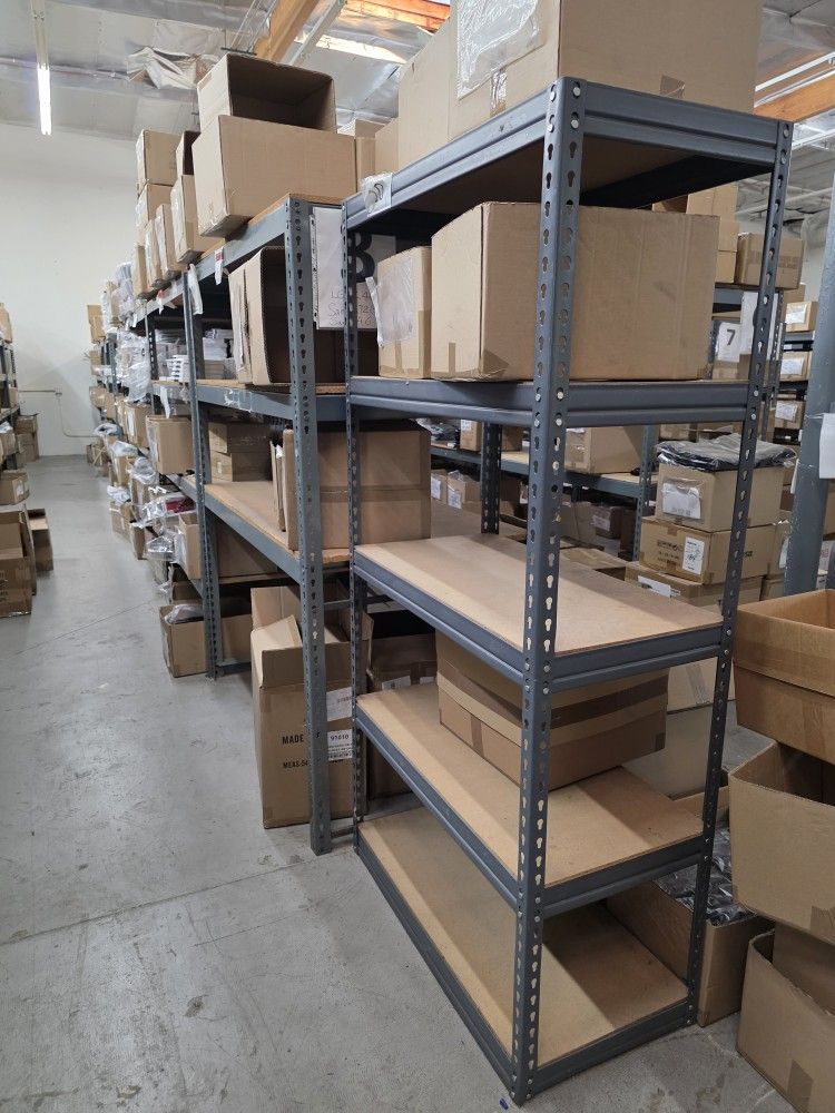 Storage Shelves 5 Tier Garage Shelving 72" X 36"X 18"