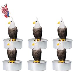 New in box Tea Light Candles,Novelty America Eagle Candle, Grandiose Cute Eagle Shapes Craft Animal Eagle Gifts for Birthday Party,Home Decor Gifts, F