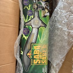 Mighty Morphin Power Rangers Legacy Saba Sword 