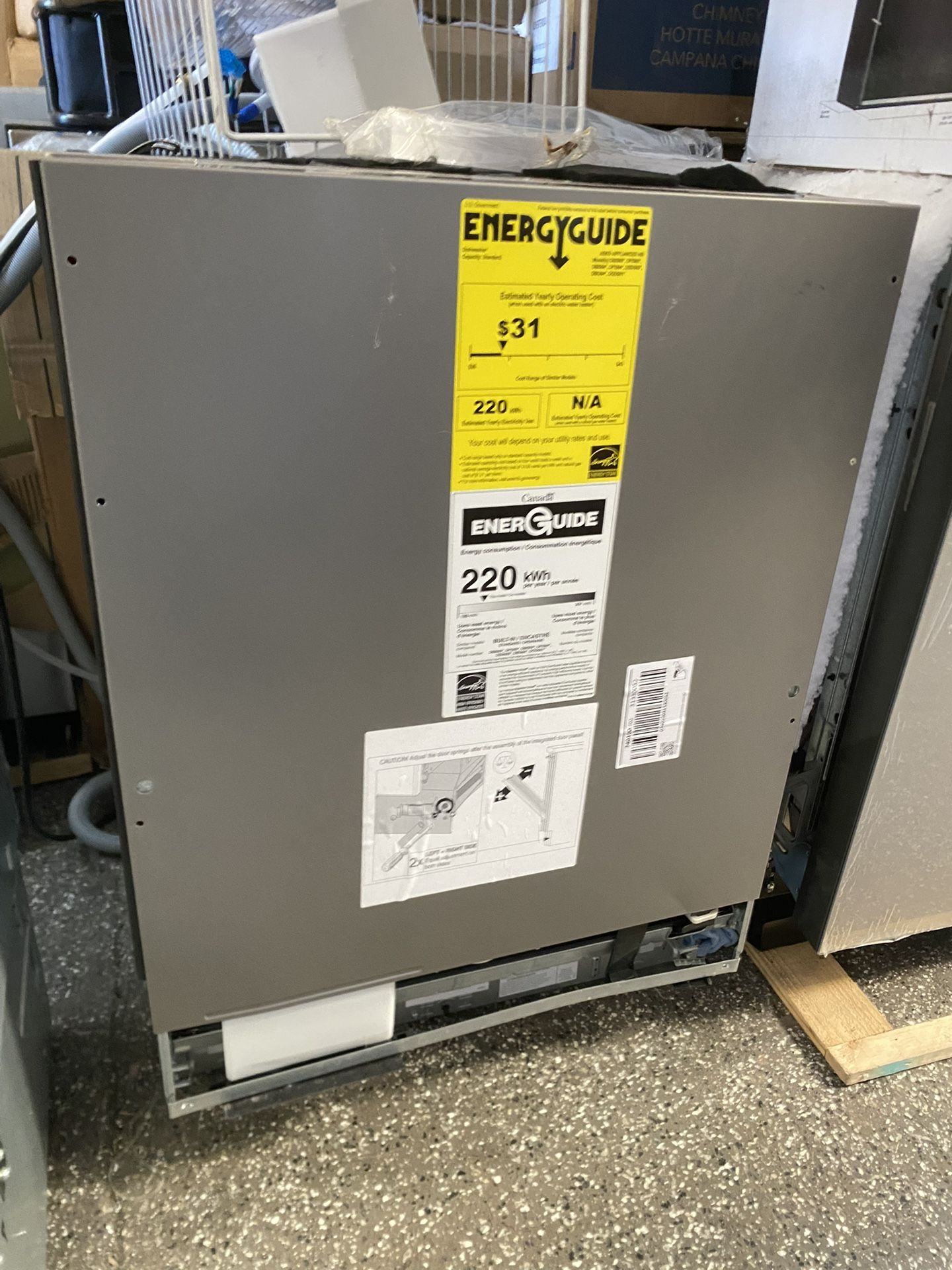 New Asko 24” Panel Ready Dishwasher 