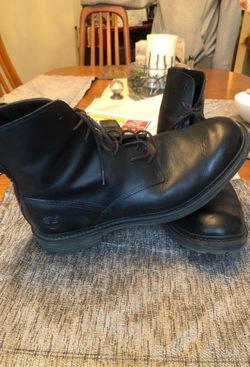 Timberland Men’s boots black good condition 9.5 men’s
