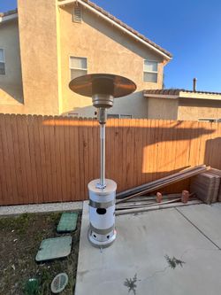 🔥🔥 TWO PROPANE PATIO HEATERS – $225 OR OBO FOR BOTH 🔥🔥