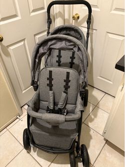 baby joy double stroller