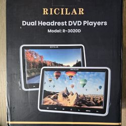 Ricilar DUAL HEADREST DVD PLAYERS MODEL R3020D