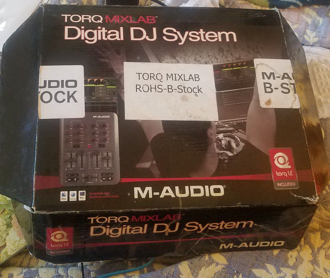 M-Audio Torq MixLab Digital DJ System, X-Session Pro USB Controller