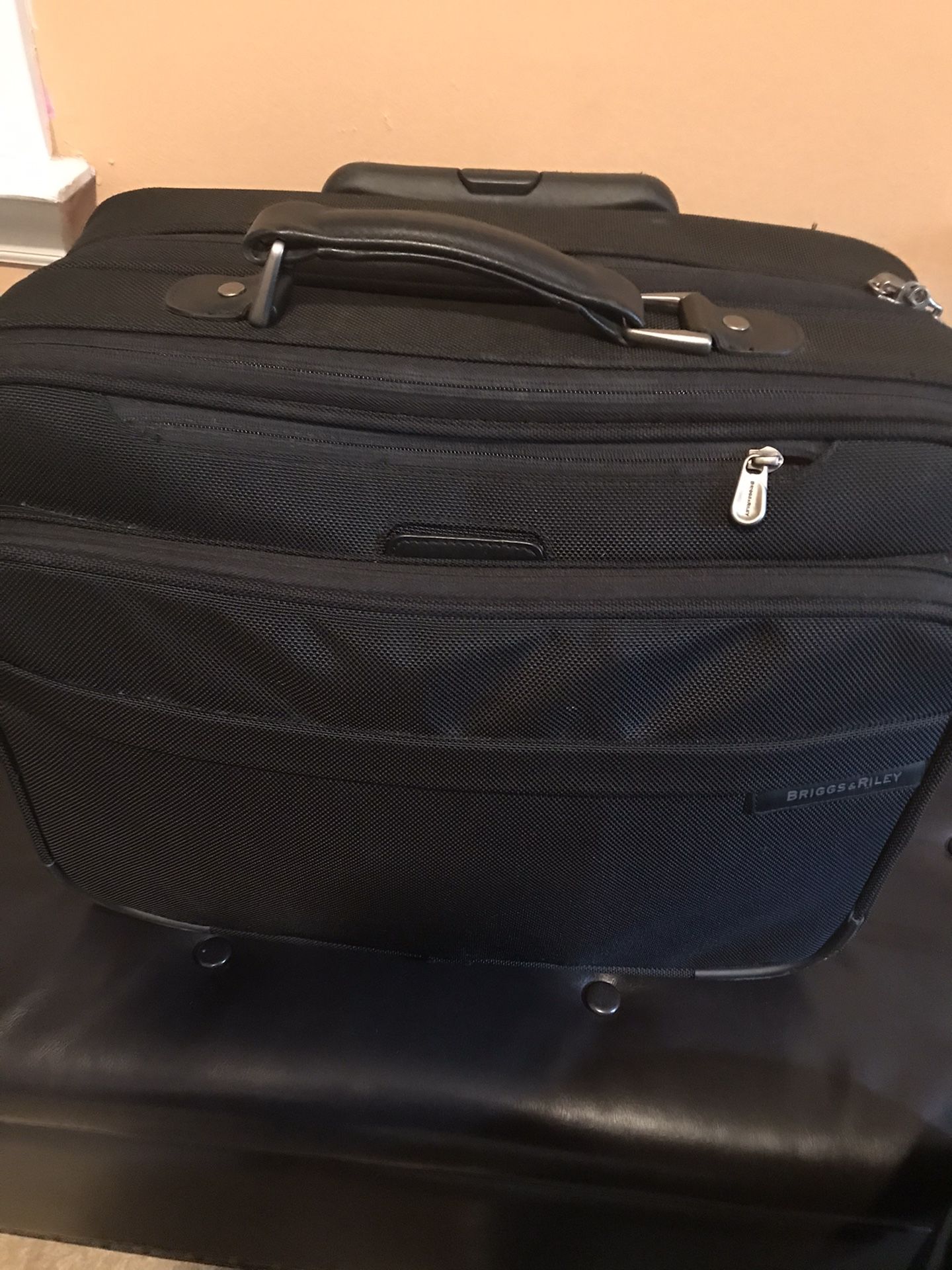 Briggs and Riley Wheeled briefcase.