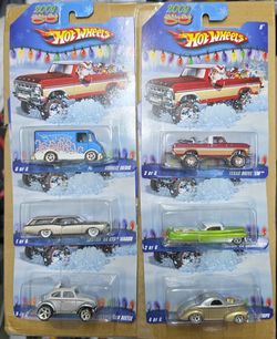 Hot Wheels 2009 holiday Rods Complete Set