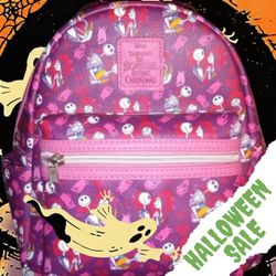 Disney - The Burton's -Nightmare Before Christmas - Loungefly Backpack 