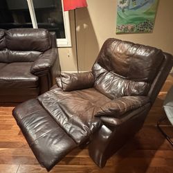 Leather Soft Recliner