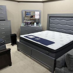 💥MANAGER SPECIAL!!💥 Brand New King Bedroom Group Only $1799.00!!