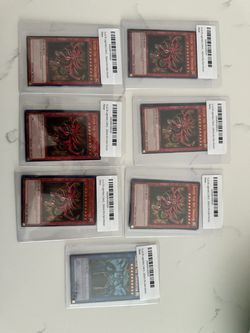 Yu-Gi-Oh Slifer & Obelisk Ultra Rare Cards Lot