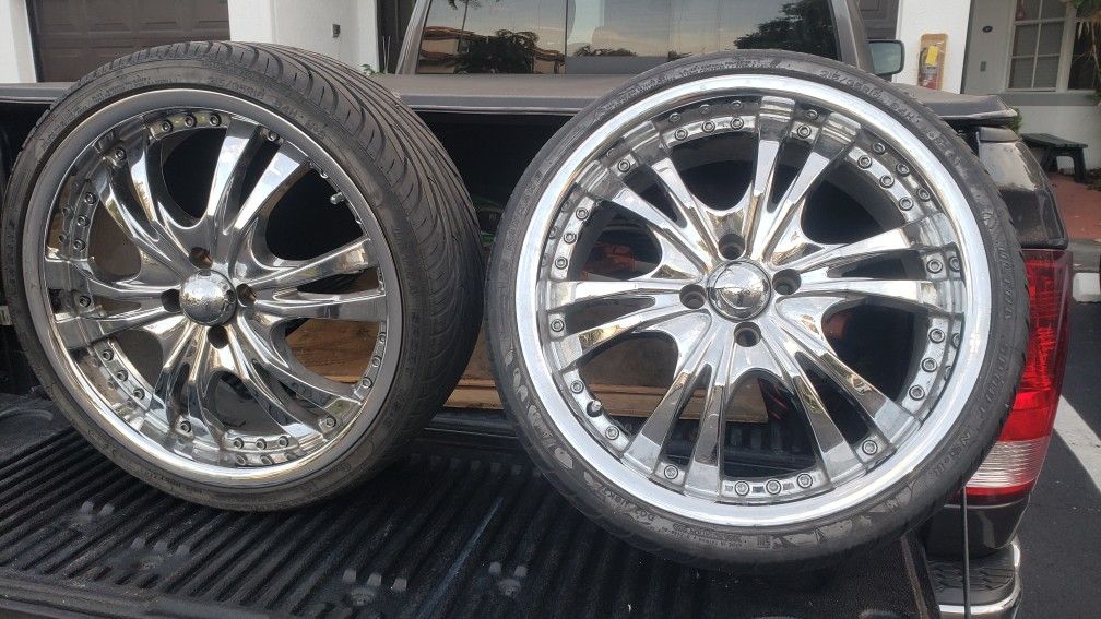 215 35 R18 Nankank tires with Panther rims