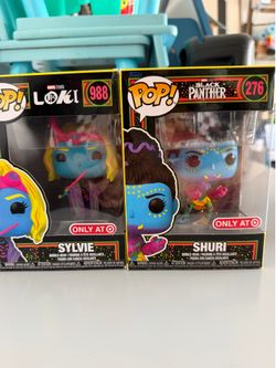 Marvel target exclusive black light Funkos