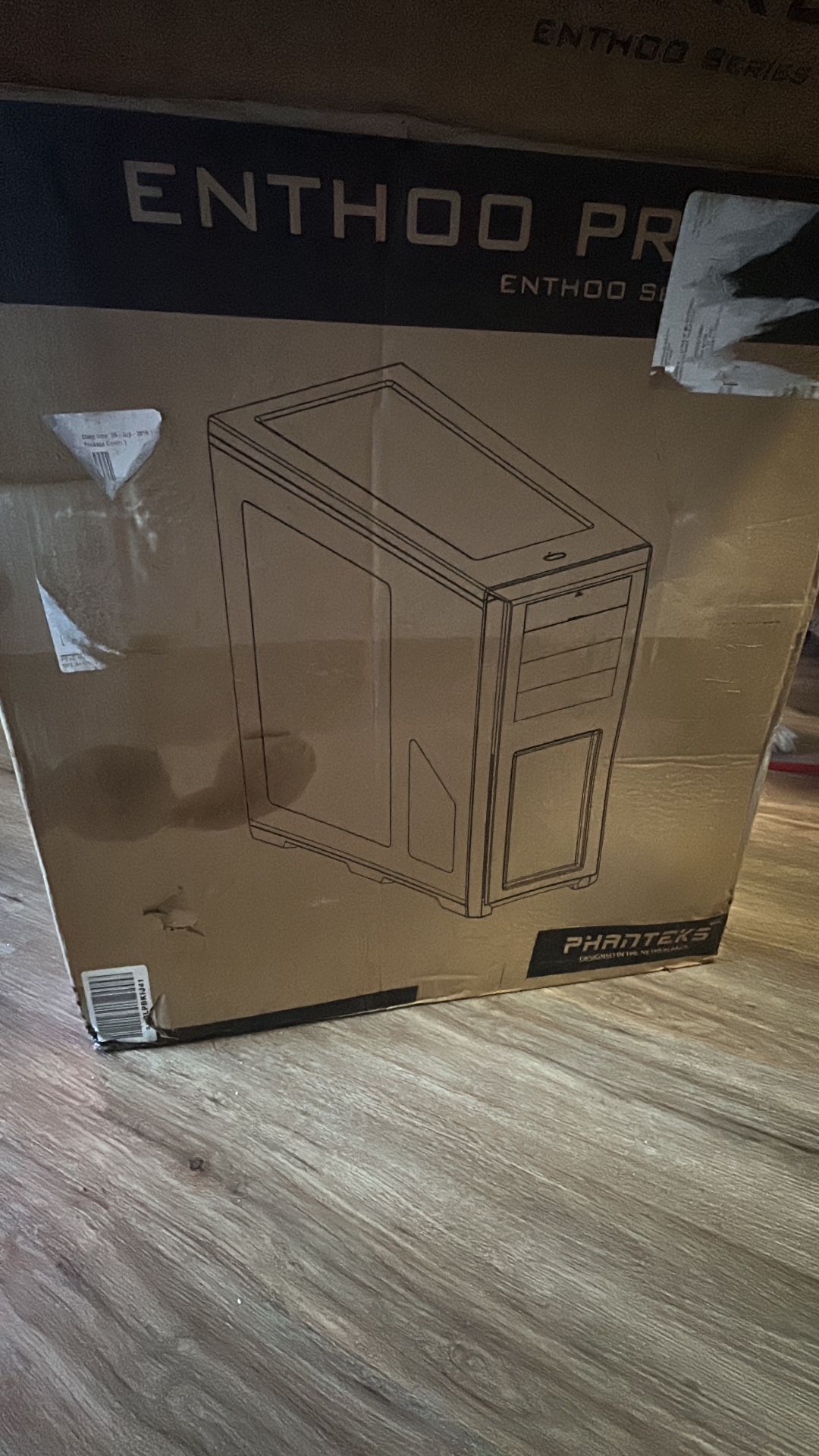 Phanteks (PH-ES614PTG_BK) Enthoo Pro ATX Chassis, Tempered Glass, Intergrated RGB Lighting, Black