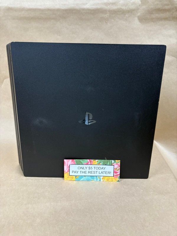 Playstation 4 Pro Gaming Console - Pay $1 today and pay the rest later -