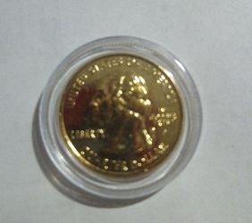 2005 gold plated minnesota state quarter