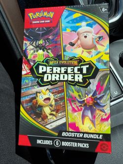 Pokémon perfect order booster sealed