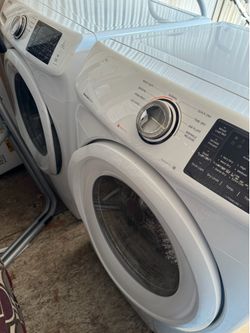 Samsung stackable washer and gas dryer
