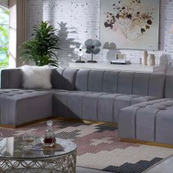 3PC Aztek Double Chaise Sectional 