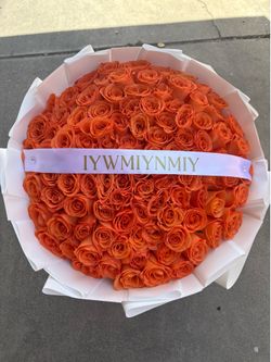100 rose bouquet