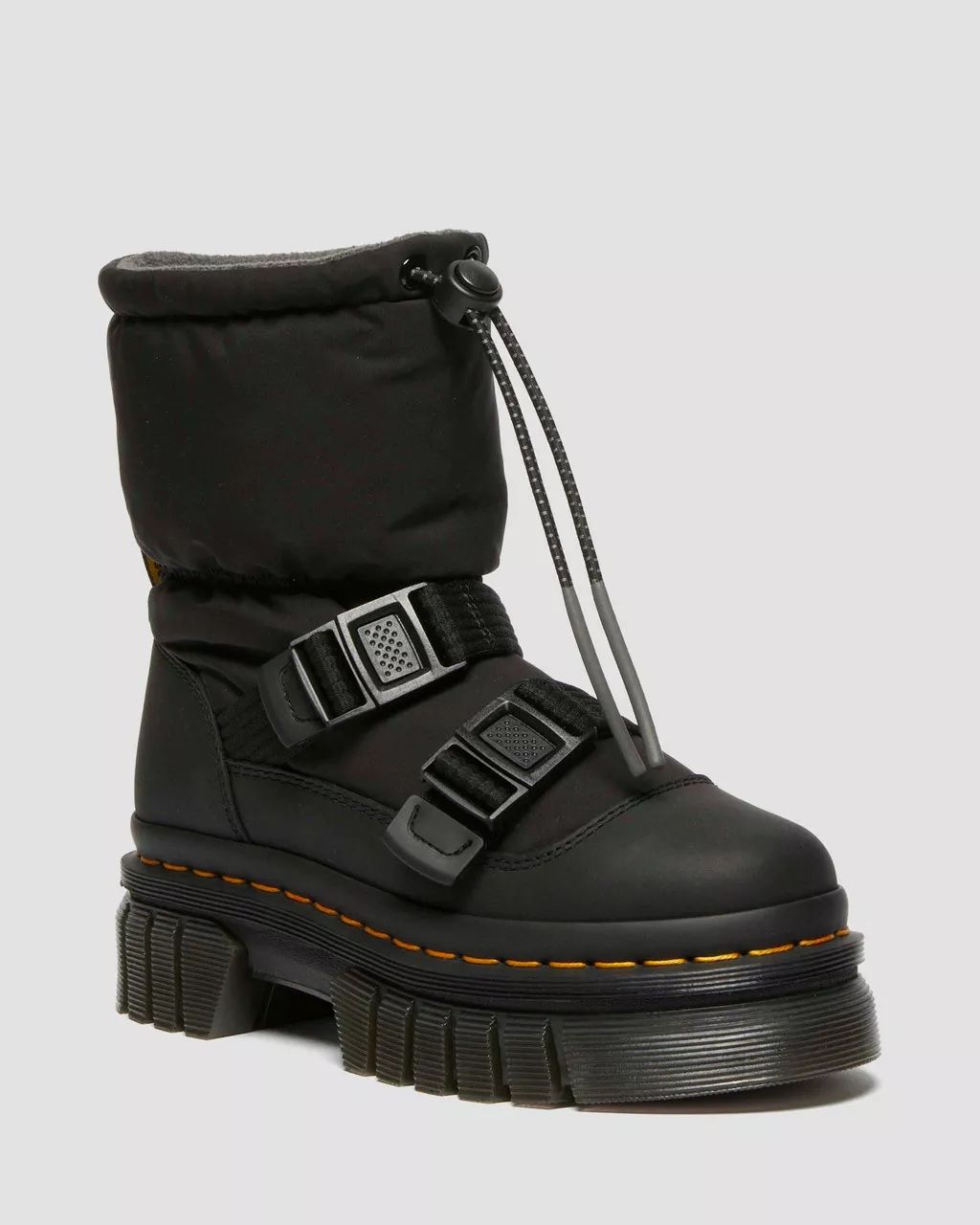 Dr. Martens Women's Black Audrick Padded Ankle Boots. Us M 5/W6, M6/W7