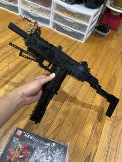 Mould King Building Blocks Set Assembly Bricks DIY Weapon Game Gun Children Toys Gifts