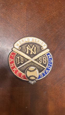 1938 World Series Yankee Stadium Embroidered Patch