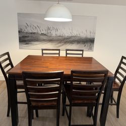 Dining Table with 6 Chairs